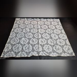 Elegant White Lace Fabric